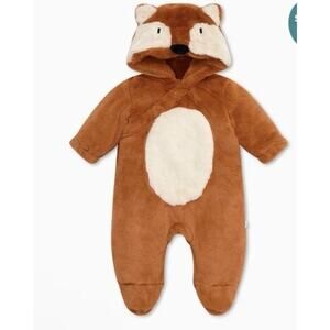 Mori Fox Faux Fur Pramsuit Halloween 1 Piece Costume 9-12 Months NEW $80
